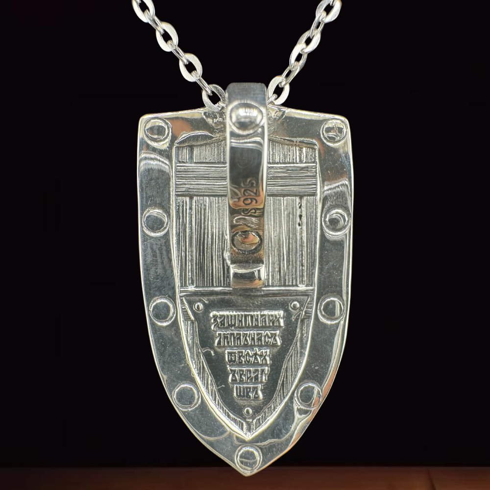 Saint Archangel Michael Pendant Silver 925 w/o Chain Baseline Saint Archangel Michael Pendant Silver 925 w/o Chain Baseline